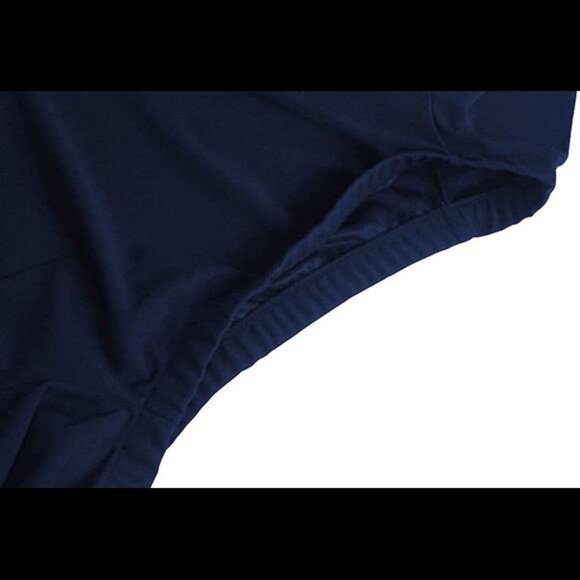 Sarin Mathews Womens Off The Shoulder Short Sleeve High Low Cocktail - Picture 4 of 6